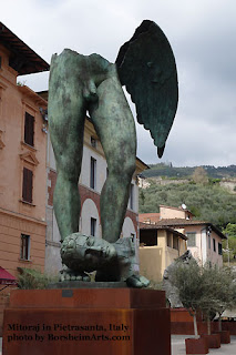 Igor Mitoraj Sculpture Exhibition in Pietrasanta, Italy bronze