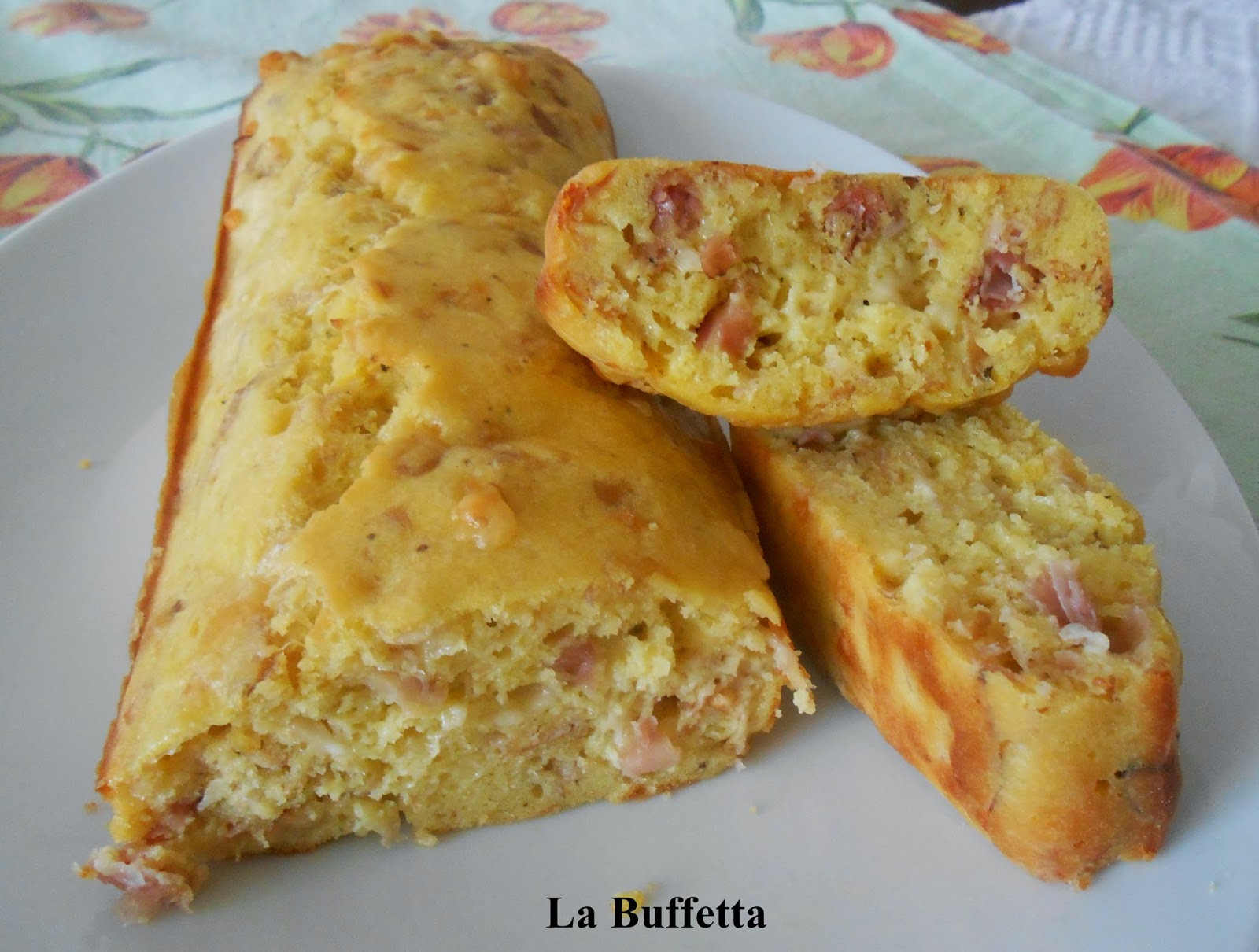 plum cake speck e scamorza