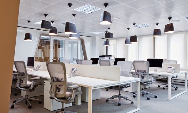 Modern design and African architecture at the main office of Inaugure
