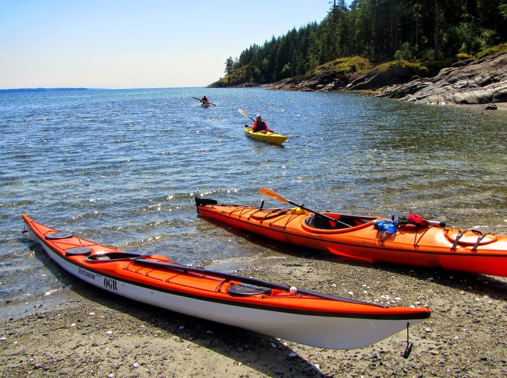 Keith Nicol Adventures Sea kayaking in the Rebecca Spit Breton