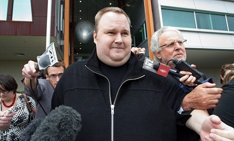 Kim Dotcom rilasciato su cauzione