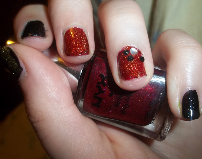 CHROMATICMAKEUP Las Vegas Inspired Nail Design