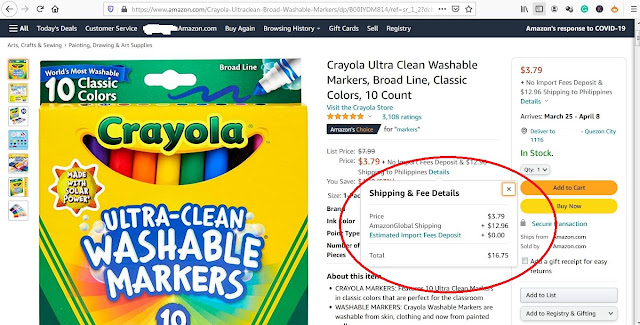 buy on Amazon from the philippines step 4