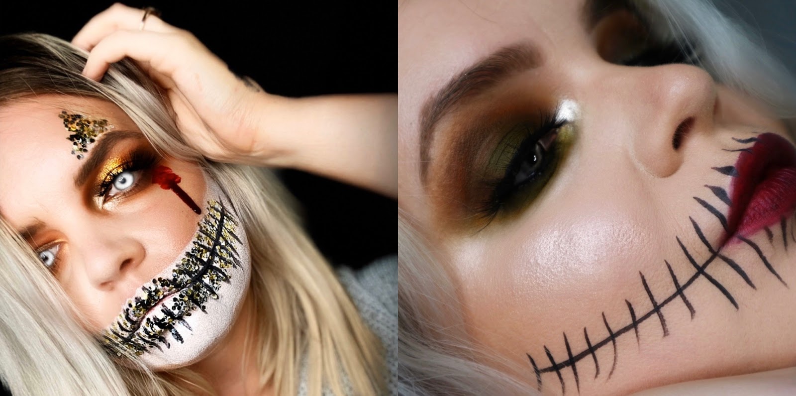 (ad) simple & budget-friendly halloween makeup step by step tutorial
