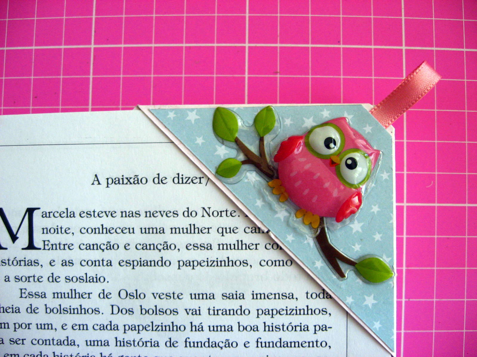 Scrap Space da Lelé: [PAP] Marcador de Canto de Livro