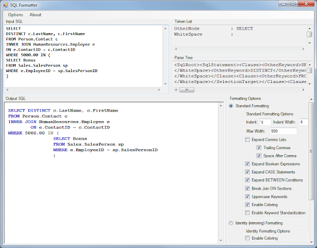 sql formatter online access sql formatter online access