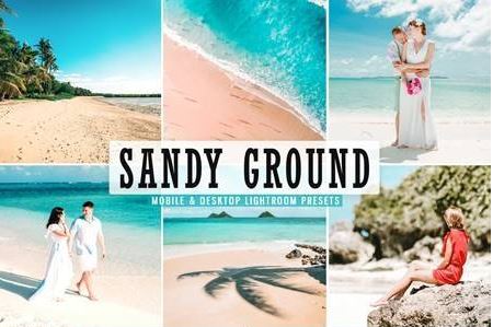 Presets Lightroom Sandy Ground dành cho bãi biển(Mobile/Desktop)