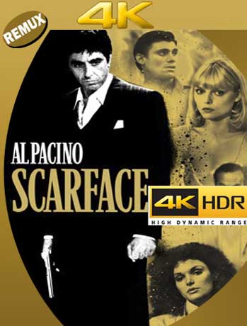 Scarface (1983) 4K REMUX 2160p UHD [HDR] Latino [GoogleDrive]