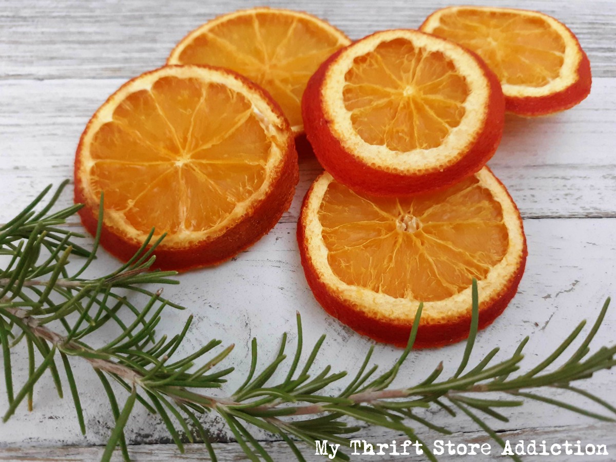 how to dry oranges
