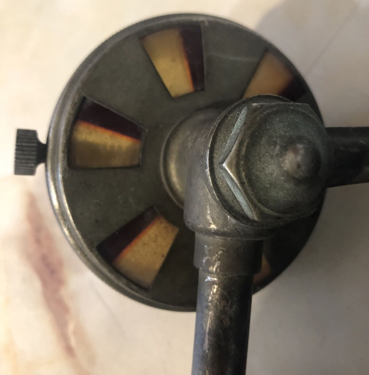 Just A Car Guy 1921 Boyce MotoMeter light and parking lamp. Meant to