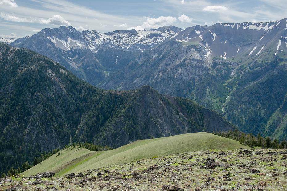 Pacific Northwest Photography Oregon the Wallowas from Mt. Howard