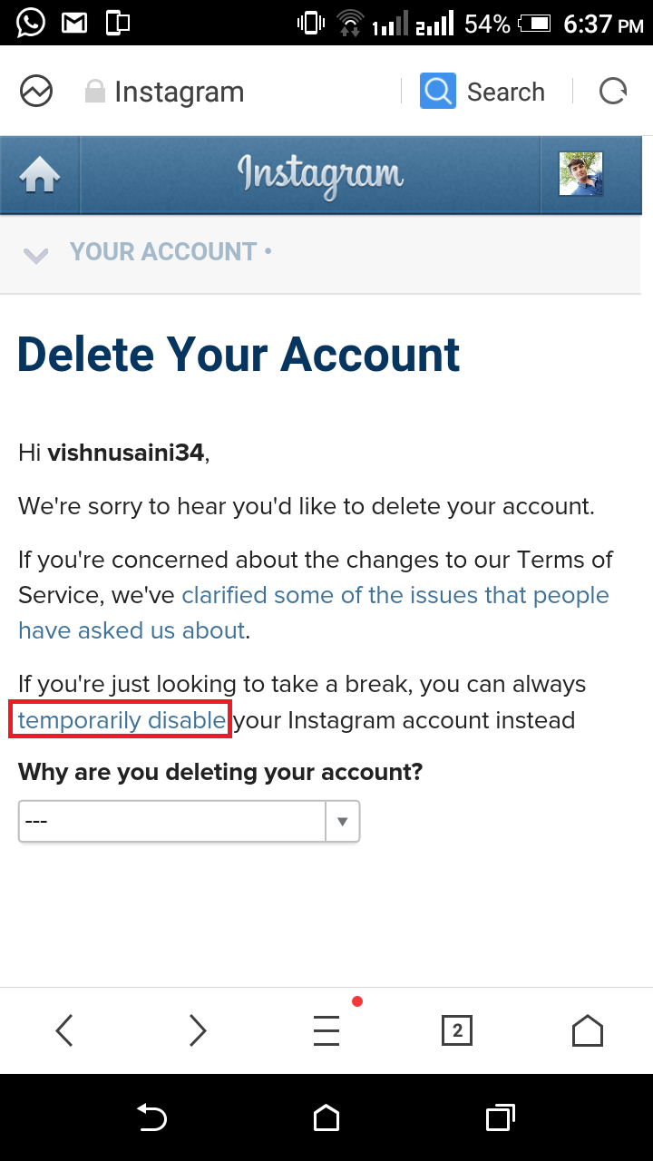 How to Delete Instagram Account Permanently and Temporary ...