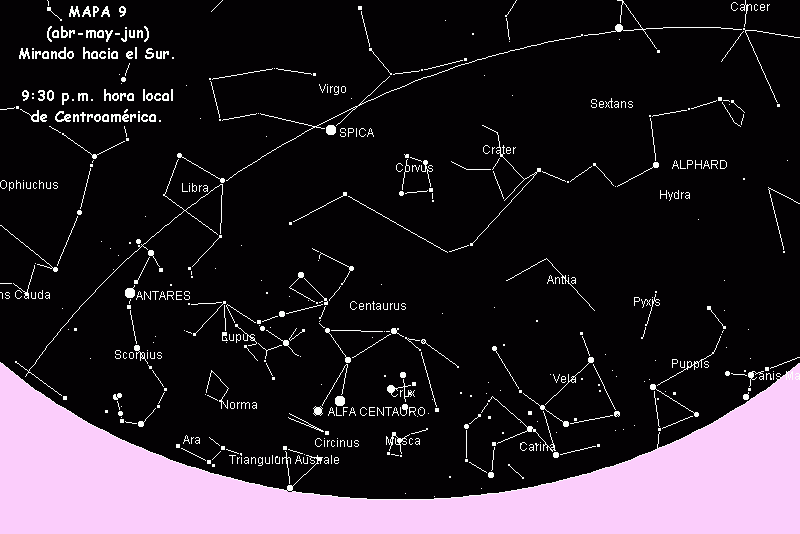 AstronoGuía AstronoGuía 27 Mapas de estrellas para abril, mayo y junio