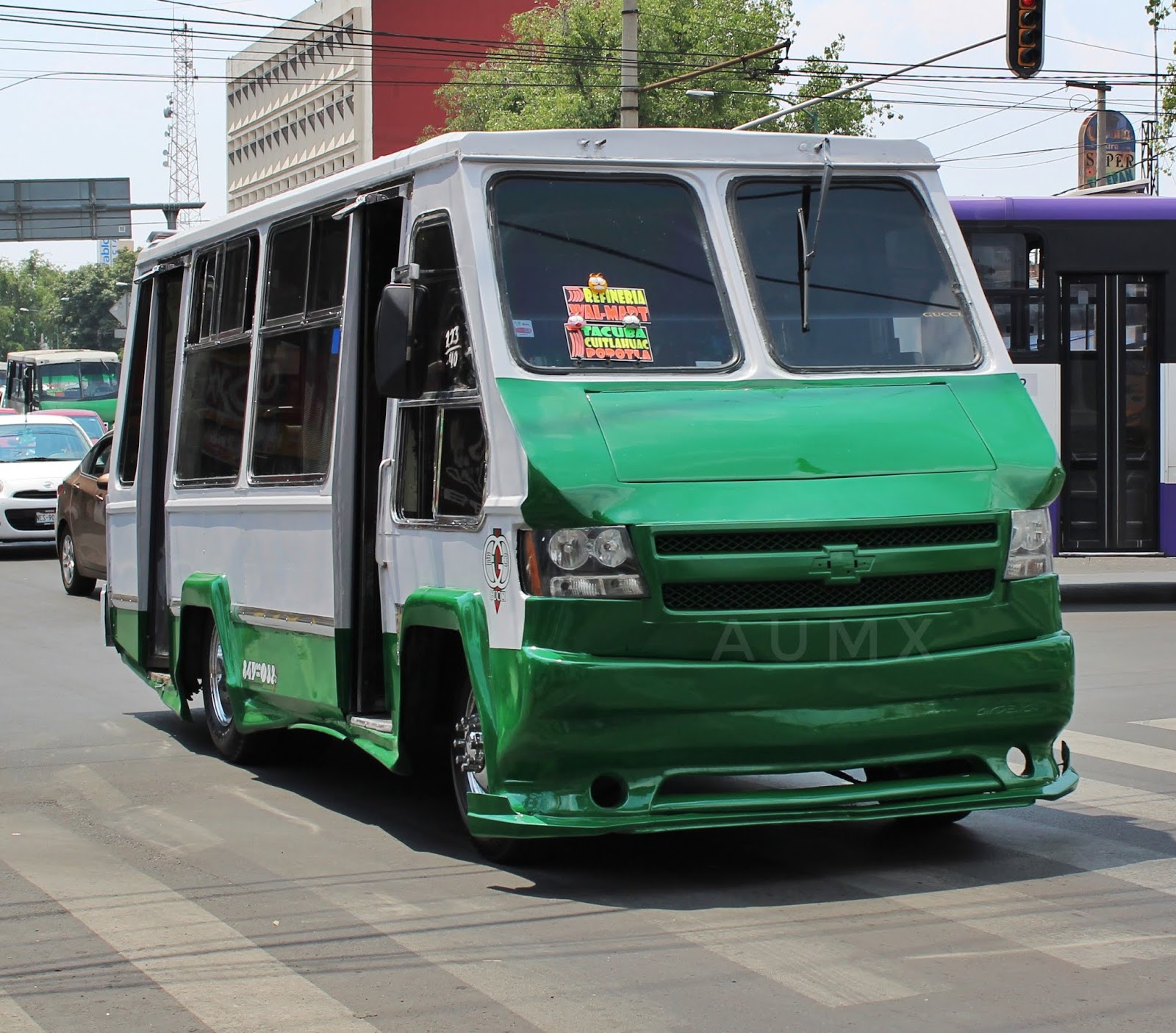 Transporte público, autobuses y microbuses CDMX.: Microbús Chevrolet ...