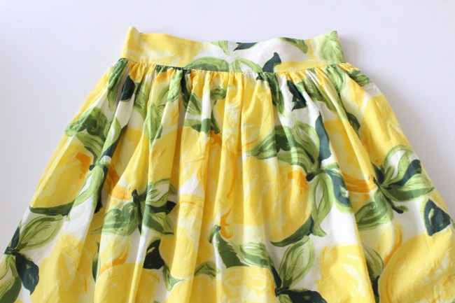 Clemence skirt - easy sewing project from Tilly and the Buttons