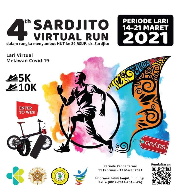 🔍 Sardjito Virtual Run • 2021 Sardjito Virtual Run • 2021