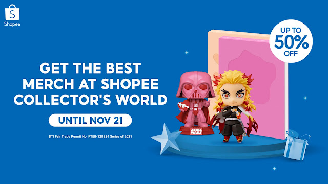 Get the Best Merch and Collectibles and Be the Ultimate Fan when  Shopee Collector’s World Returns this October