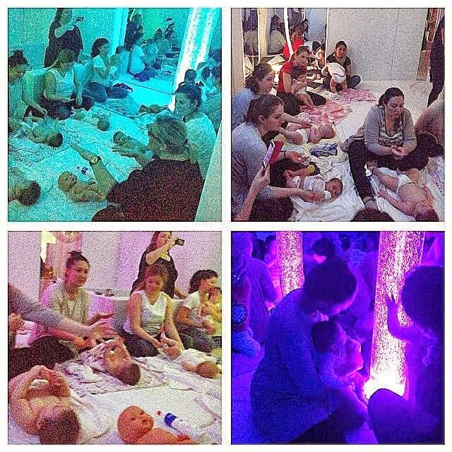 Hassasanne Etkinlik Merkezinde Bebek Masajı semineri