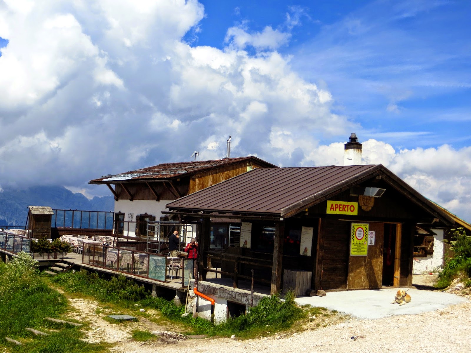 escursione al rifugio capanna tondi faloria