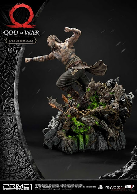 الكشف عن مجسم شخصية Baldur من لعبة God of War بسعر الذهب 