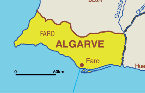 Algarve, Região do Sul de Portugal