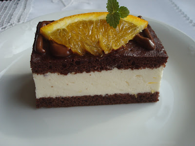 Prajitura cu crema de iaurt