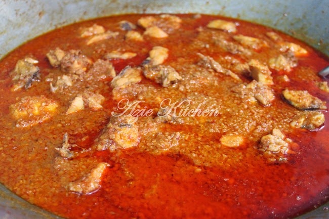 Kuah Kacang Dengan Ayam Istimewa Azie Kitchen