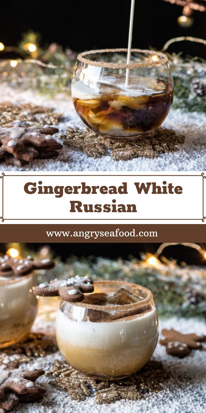 Gingerbread White Russian Gingerbread White Russian
