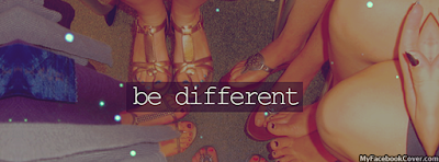Be Different Facebook profile Cover