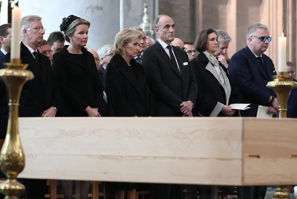 King Philippe, Queen Mathilde, Princess Astrid, Prince Lorenz and Prince Laurent