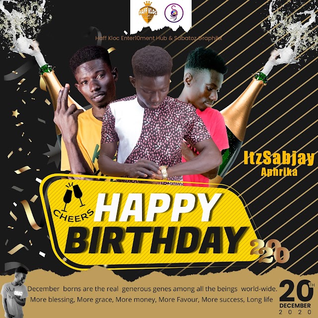 ItzSabjay Aphrika Drops New Song & Pictures on His Birthday