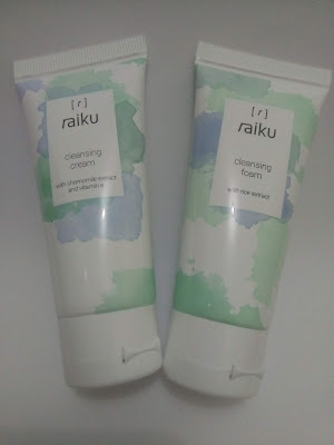 Cleansing cream raiku dan cleansing foam raiku 