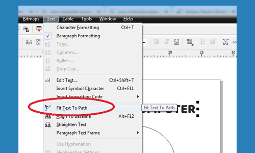 Cara Melengkungkan Tulisan Di Corel Draw Dengan Mudah