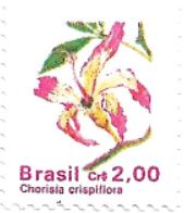 Selo Flores da Paineira na moeda Cruzeiros