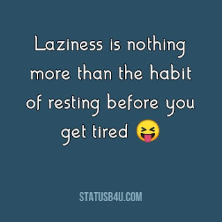 Funny Lazy Quotes about Lazine