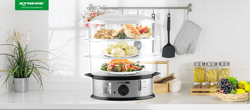 10.5L XTREME Home Food Steamer