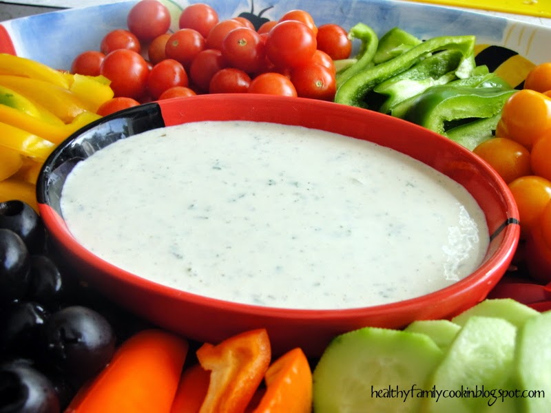 Kefir Ranch Dressing or Veggie Dip