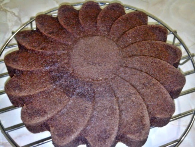 Bizcocho de maíz en el microondas