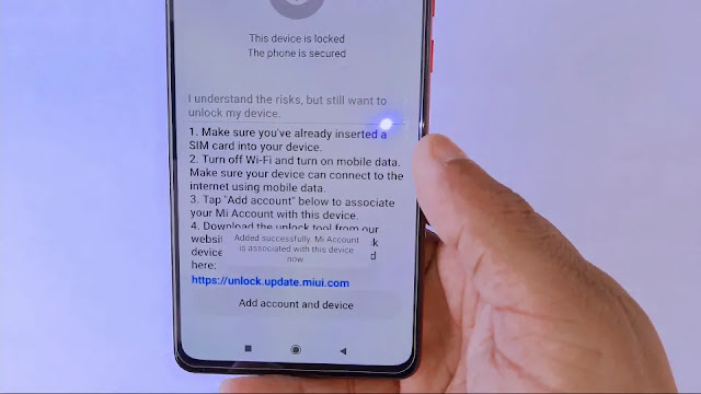 add account and device add account and device