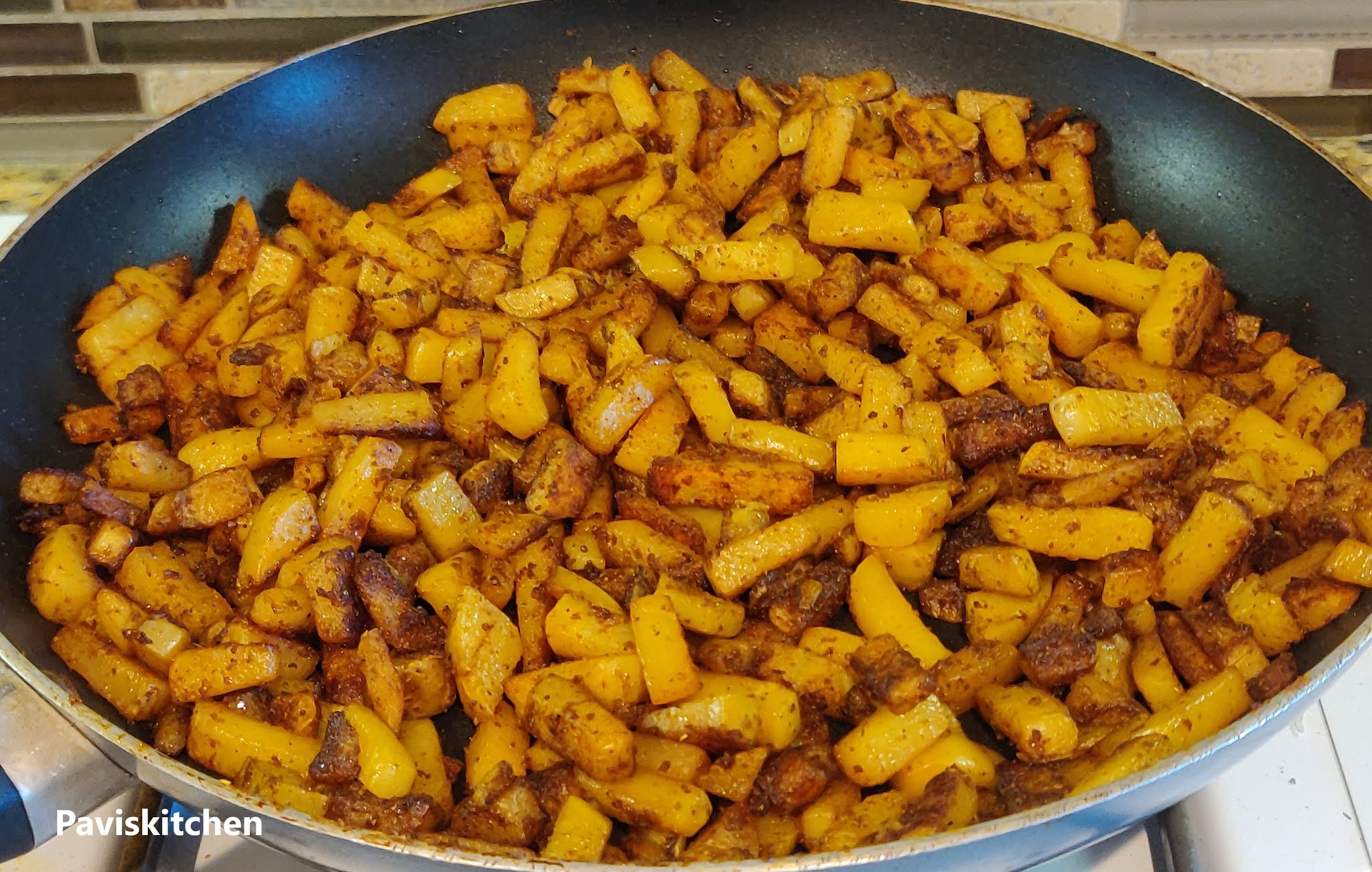Potato Fry/ Urulaikizhangu Varuval/ Potato Varuval
