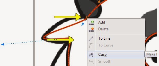 Cara membuat kartun sapi ~ Belajar Corel Draw dengan Mudah