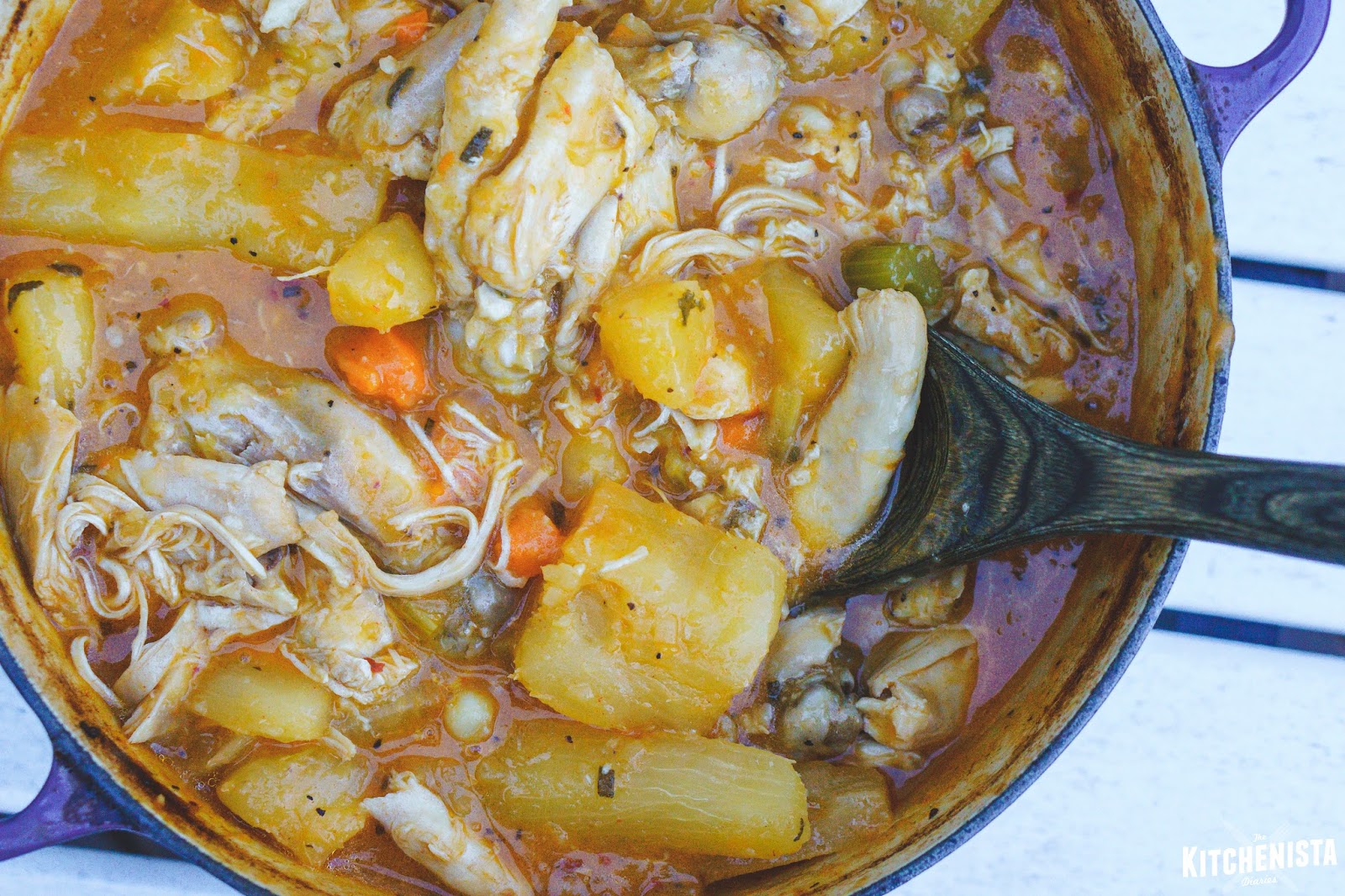 Honduran Inspired Chicken Soup