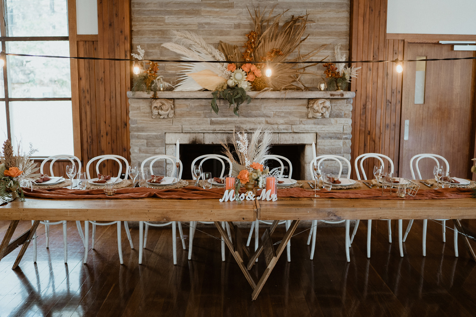 to the aisle australia | terracotta + greenery wedding styling ideas kelly jury photography weddings dried florals bridal gowns stationery style boho weddings