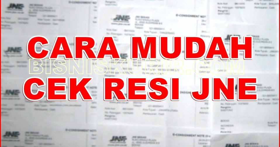 Cek Resi Jne Jagoresi