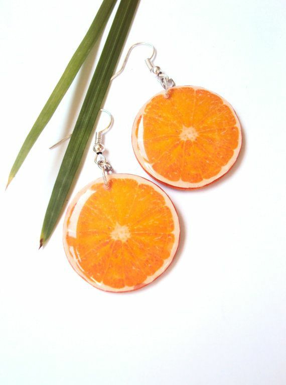 Fruits shapped earrings designs
