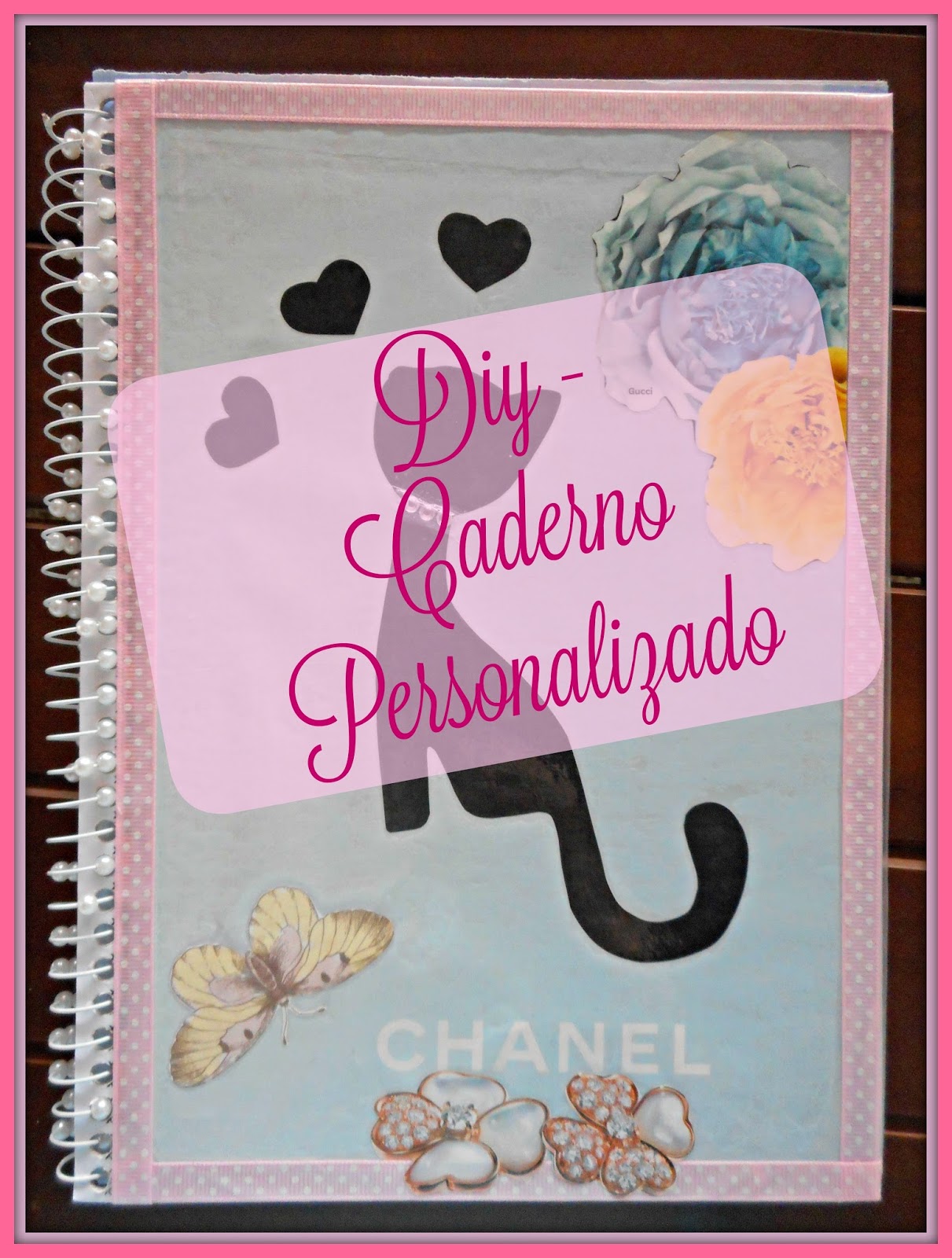 Caderno personalizado - Passo a Passo Garota Antenada Garota Antenada