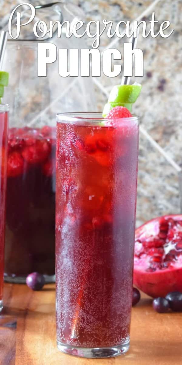 Sparkling Pomegranate Berry Punch | Serena Bakes Simply From Scratch