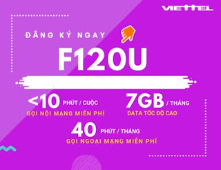 Gói F120U Viettel