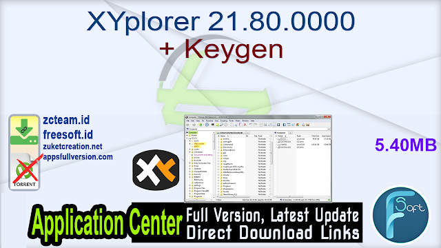 XYplorer 21.80.0000 + Keygen_ ZcTeam.id