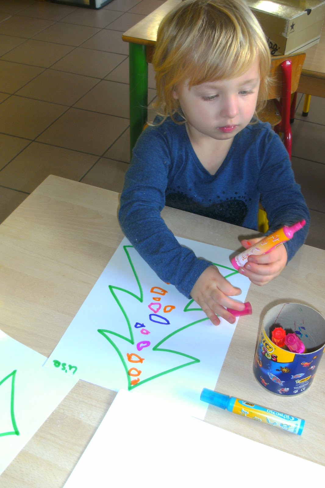 Onthaalklas "De Kiem" Lombeek: Thema kerst